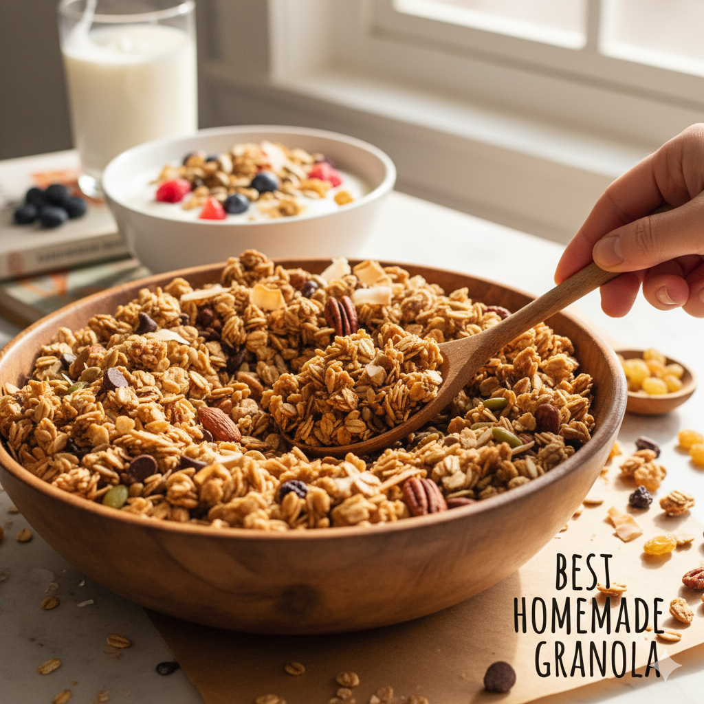 How to Make Granola Recipe: A Crunchy, Healthy Start to Your Day