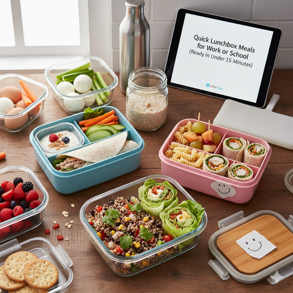 Quick Lunchbox Meals for Work or School (Ready in Under 15 Minutes)