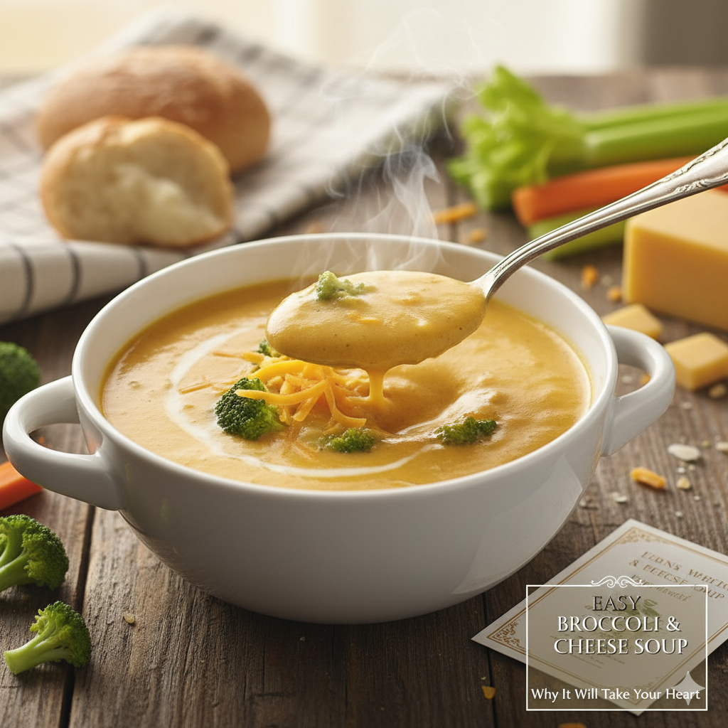 Why This Broccoli Cheese Soup Recipe Will Take Your Heart