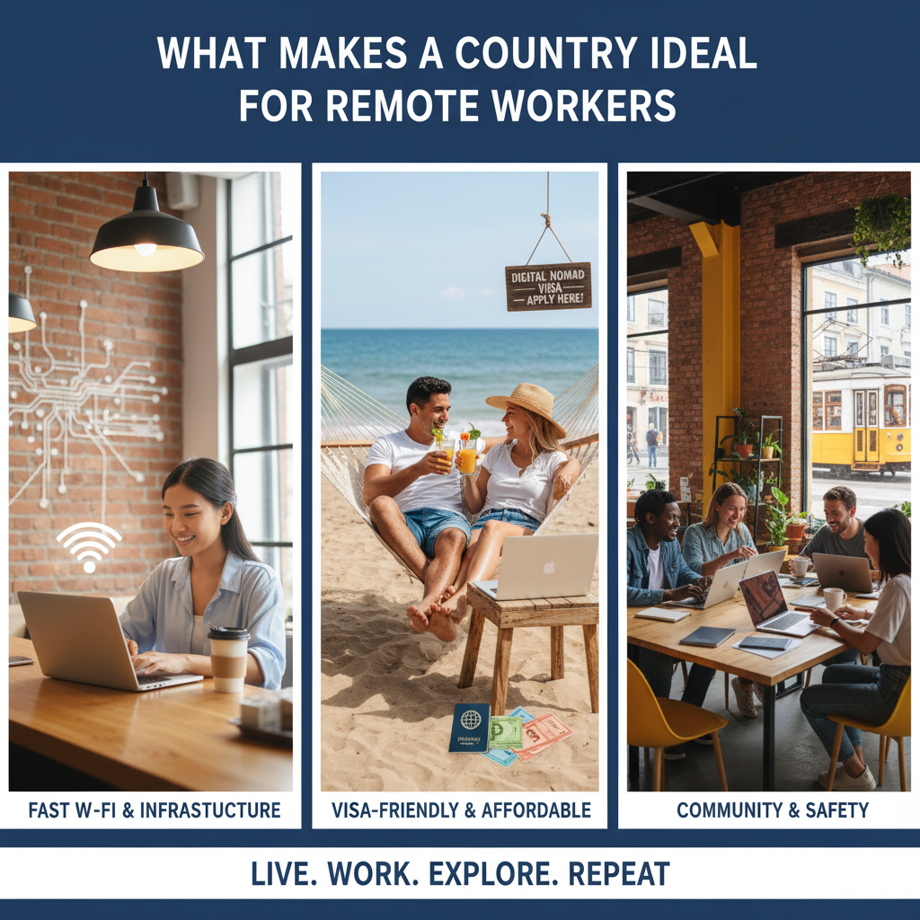 What Makes a Country Ideal for Remote Workers