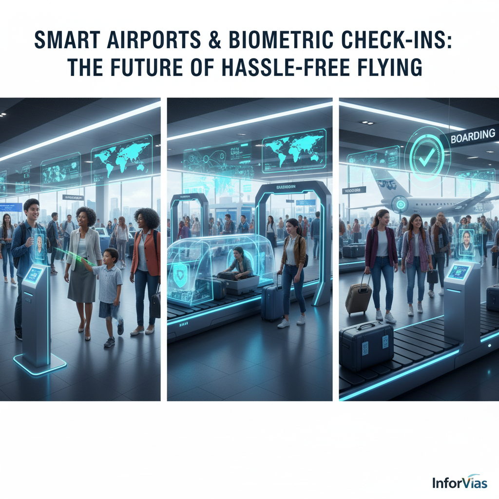 Smart Airports & Biometric Check-ins: The Future of Hassle-Free Flying