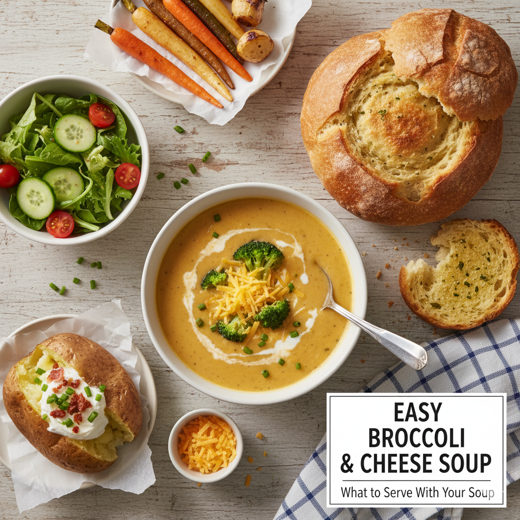 What to Serve With Broccoli and Cheese Soup