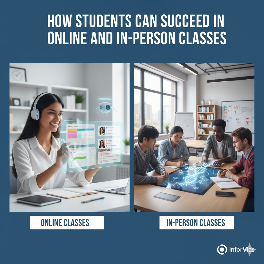 How Students Can Succeed in Online and In-Person Classes